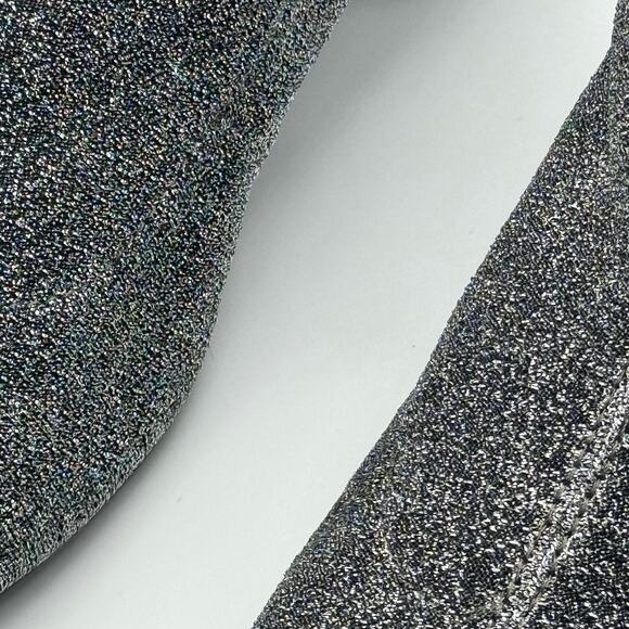 Zara Sliver Sock Style Ankle Booties Women's Size 7.5 - Picture 2 of 10